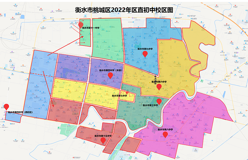 衡水滏兴国际学区划分图